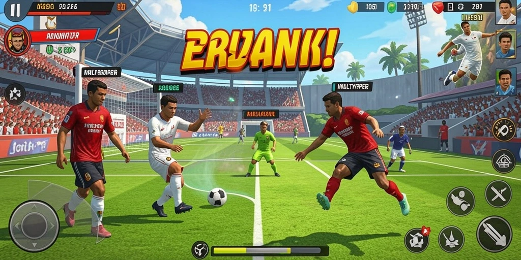 Tampilan menu utama yang menarik dan mudah dinavigasi.
