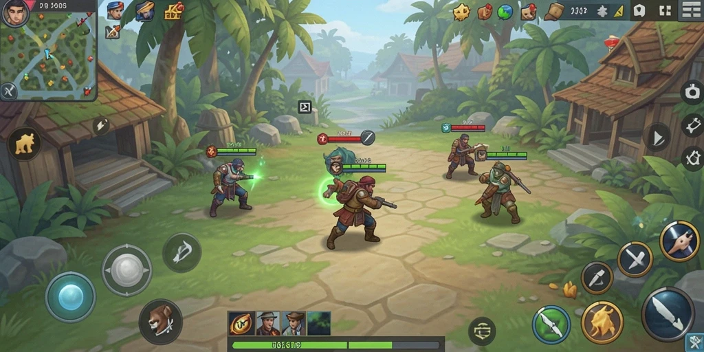 Screenshot menunjukkan tampilan antarmuka pengguna yang menarik.