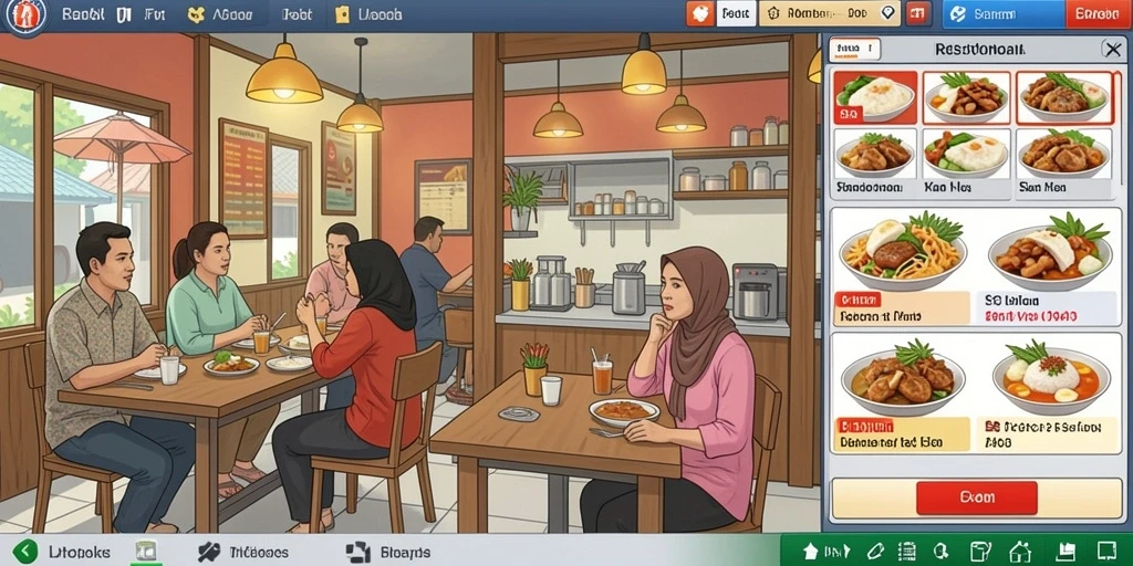 Tampilan antarmuka yang user-friendly dan menarik.