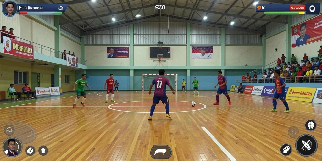 Tampilan awal yang menarik dan user-friendly.