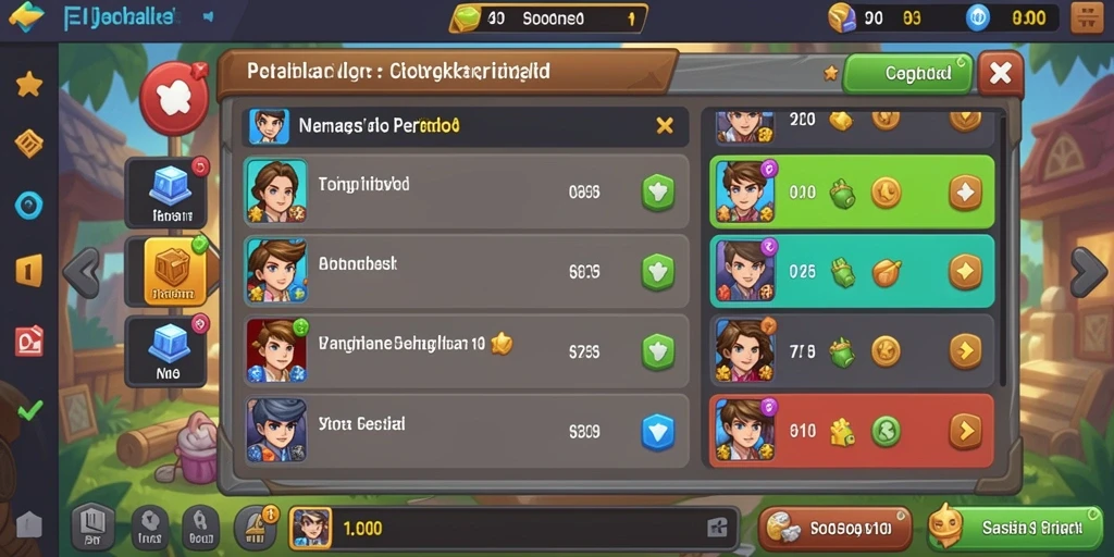 Tampilan awal aplikasi LUCKY72 yang menarik.