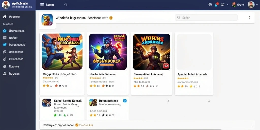 Tampilan antarmuka yang menarik dan user-friendly.