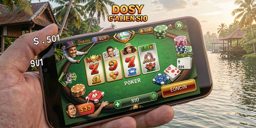 Tampilan awal yang menarik dan mudah dinavigasi.