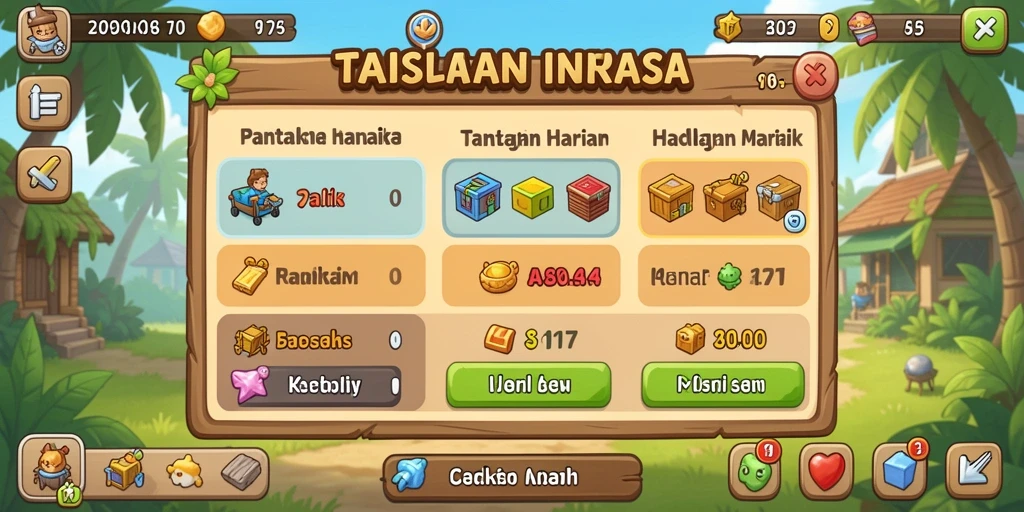Tampilan awal aplikasi SPIN101 yang menarik.