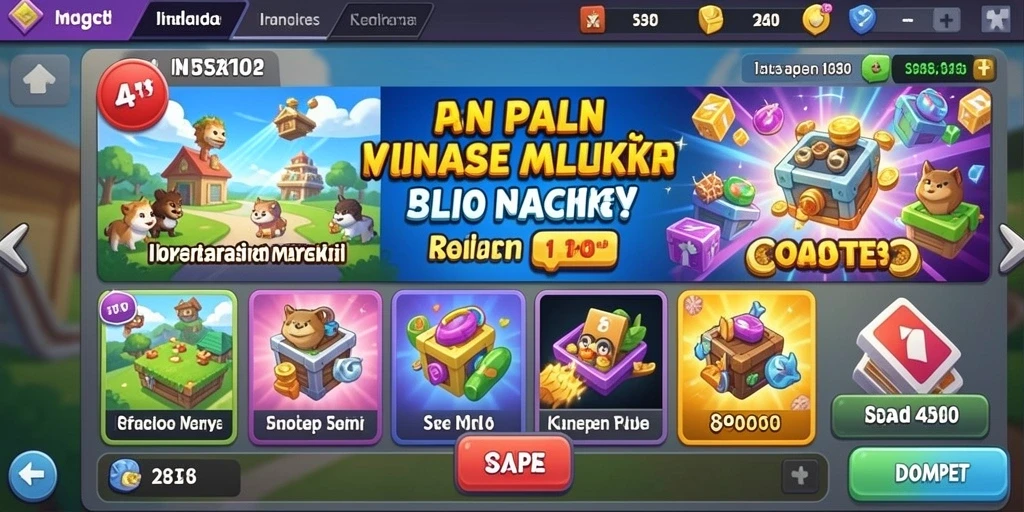 Tampilan antarmuka pengguna yang menarik dan intuitif.